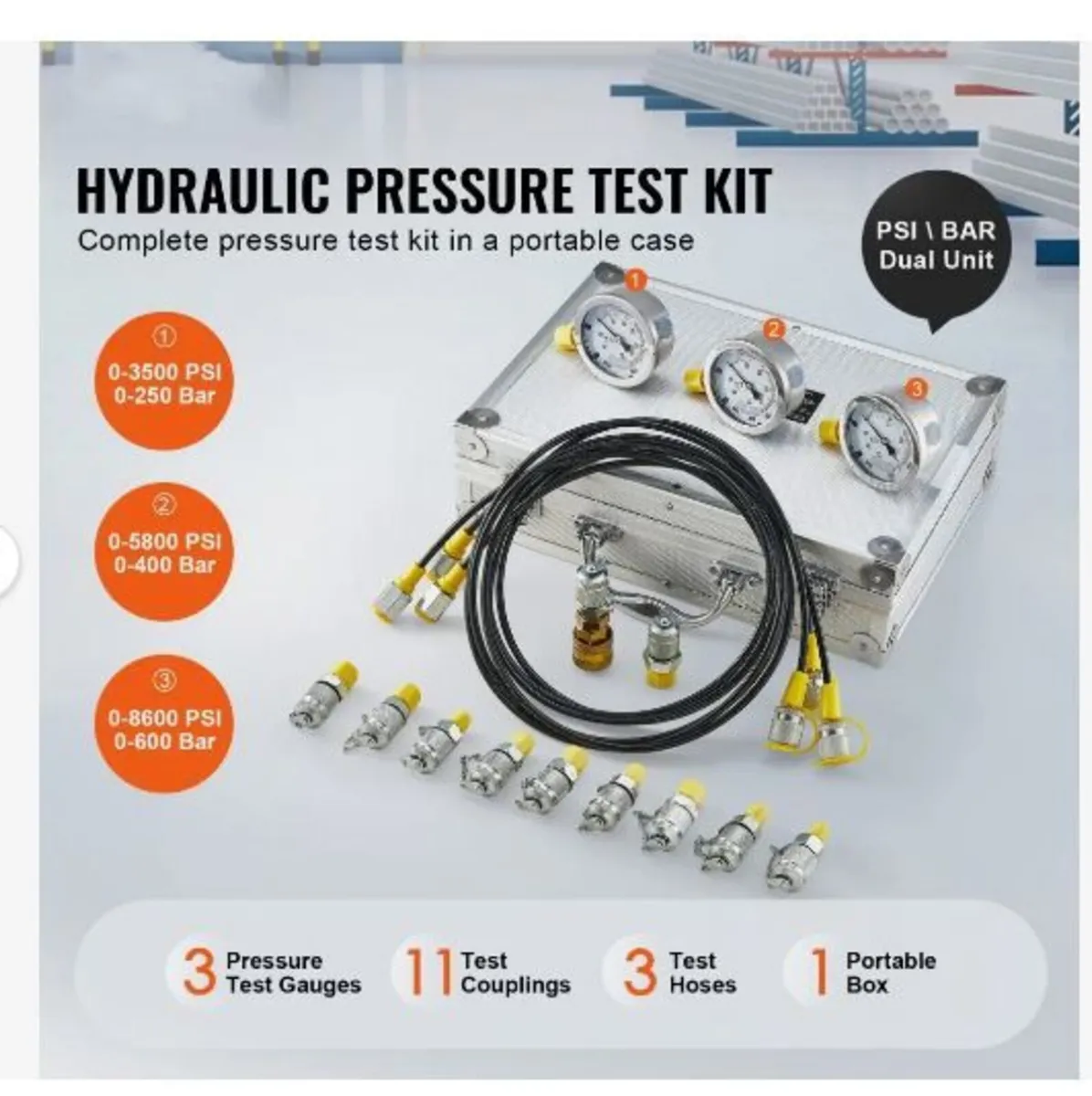 Hydraulic Pressure Test Kit - Image 2