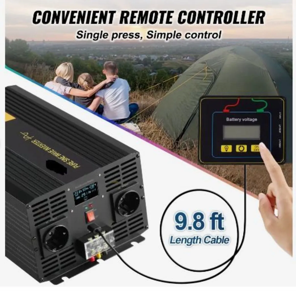 Pure Sine Wave Inverter, 3000 Watt - Image 3