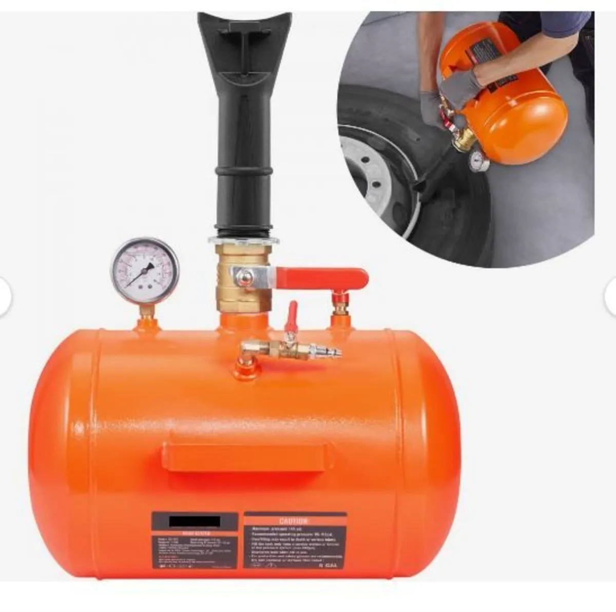 Tire Bead Seater, 5 Gal/19L Air Tire Bead Blaster - Image 1