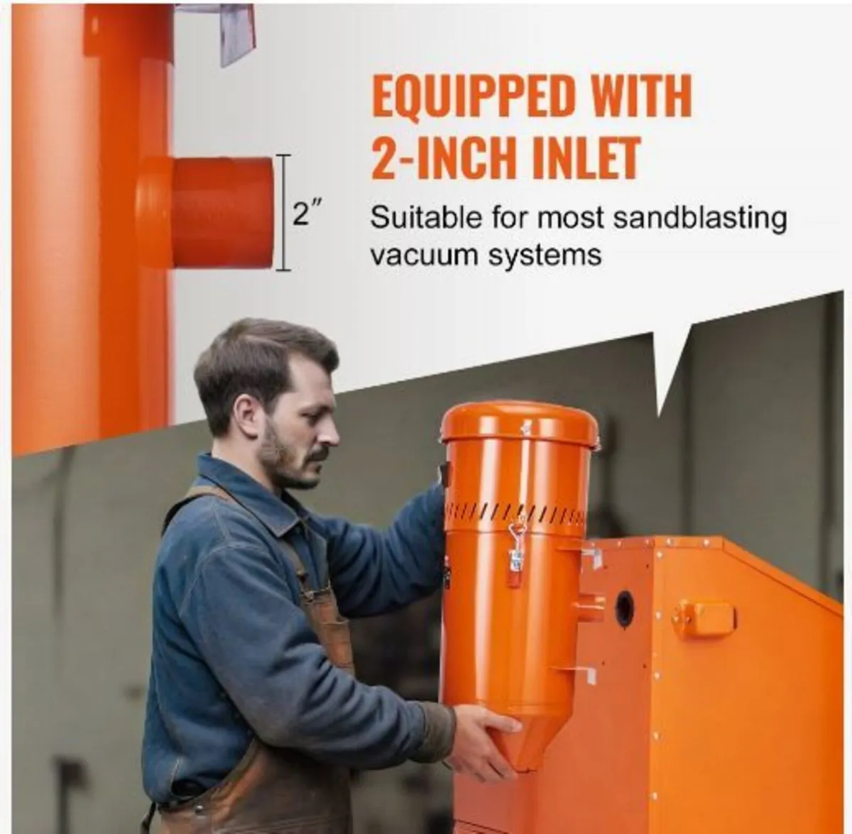 Dust Collection System: 1450W - Image 2