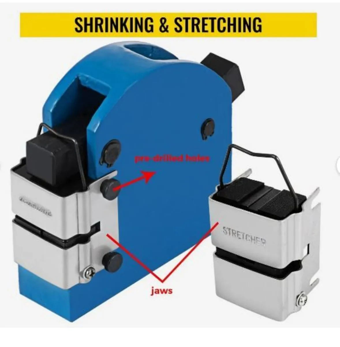 Sheet Metal Fabrication Shrinker Stretcher Set - Image 2