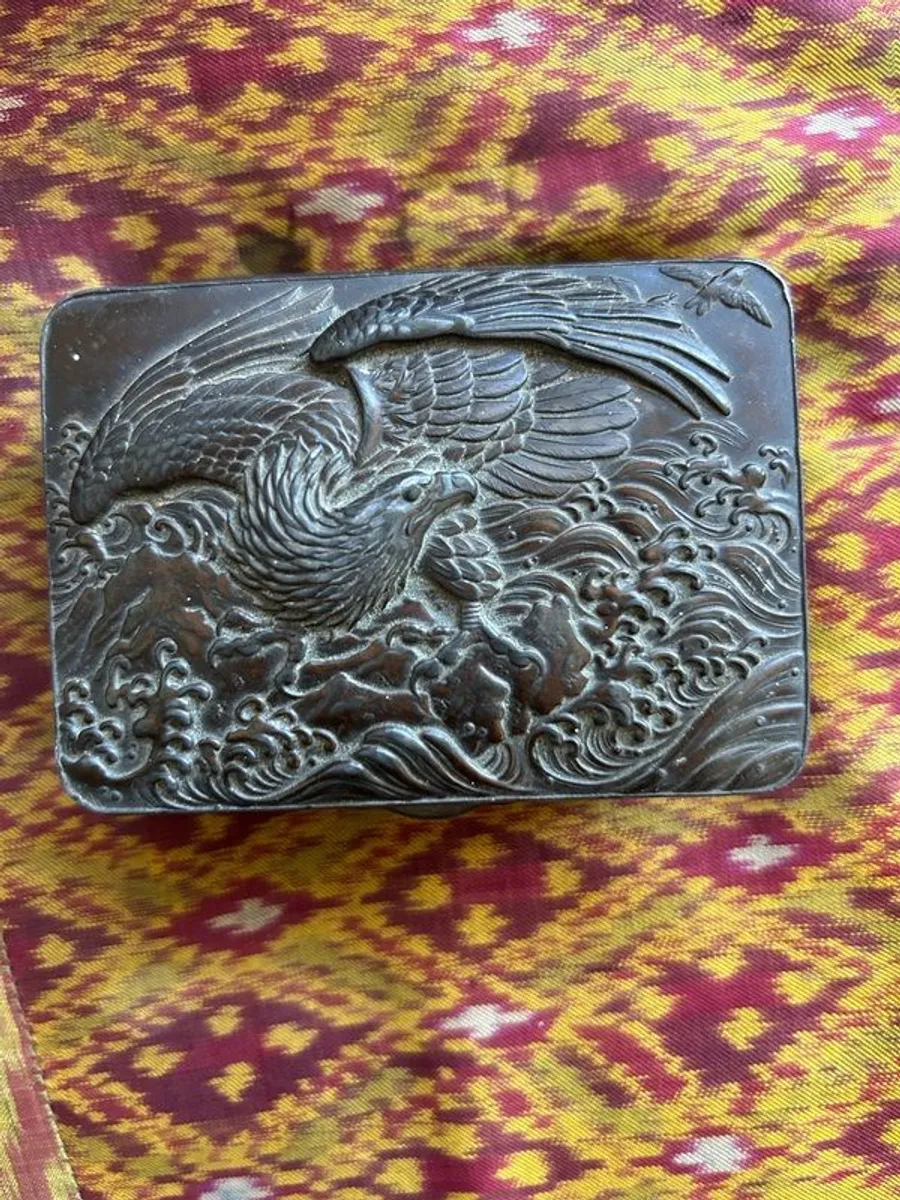 Antique Japanese Trinket Box late Meiji Period - Image 1