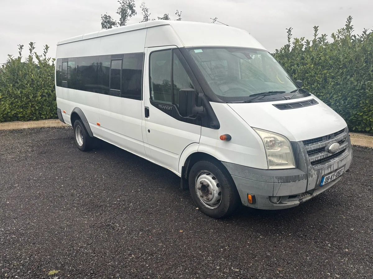 2008 FORD TRANSIT 2.4 MINI BUS - Image 1