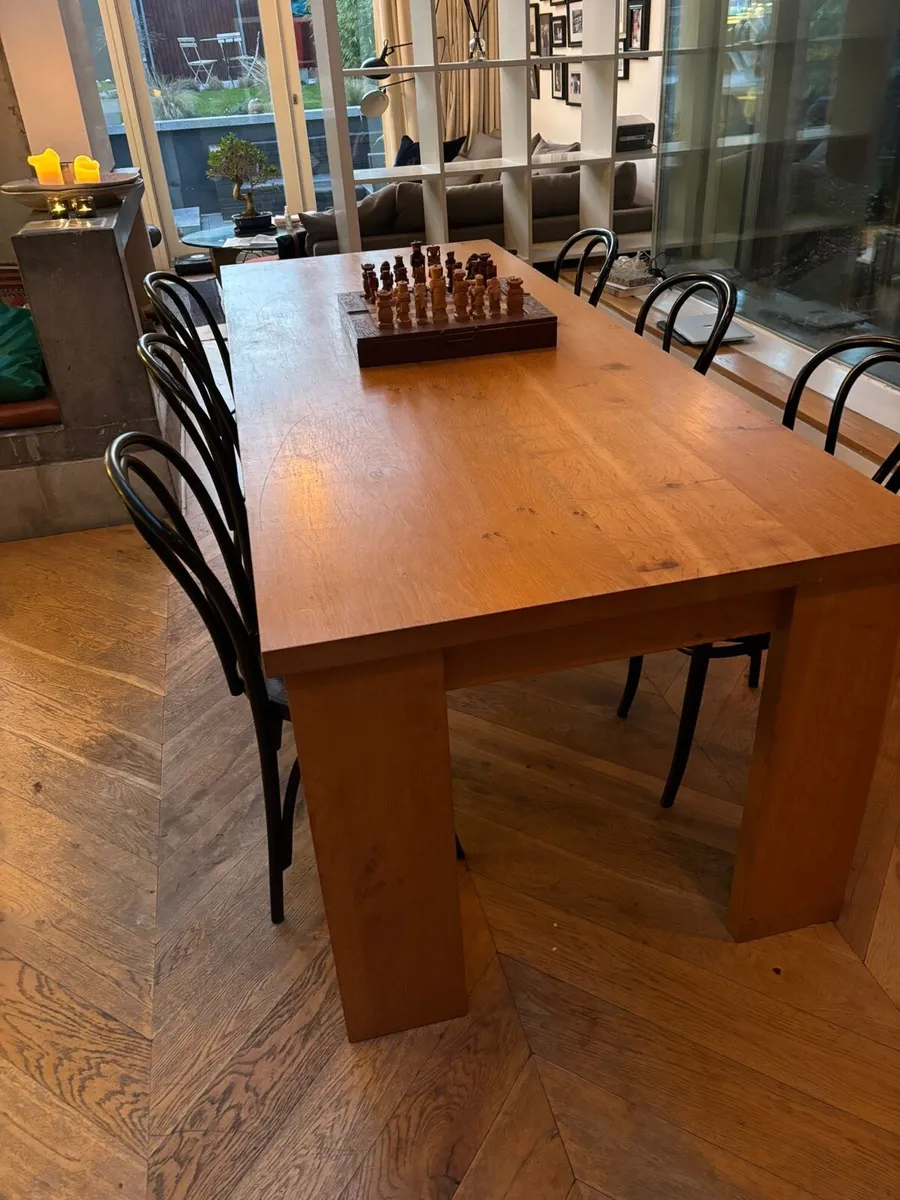 Dining Table Oak - Image 1