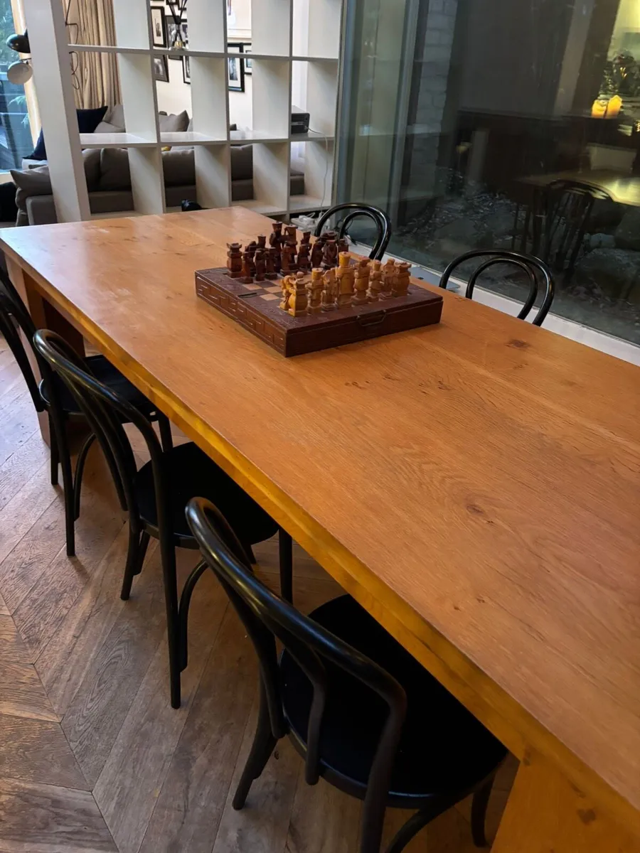Dining Table Oak - Image 3