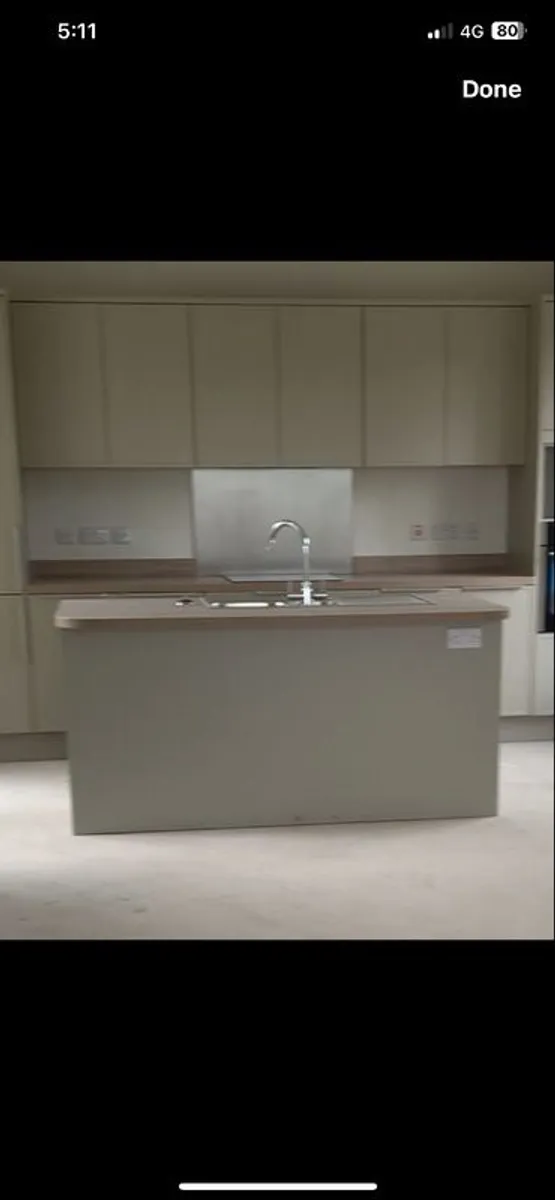 Kitchen Island and Worktop - Image 1