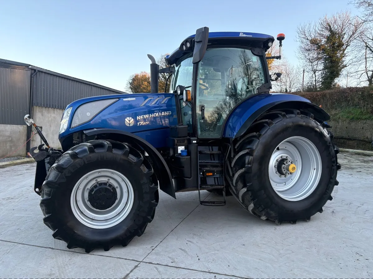 2021 New Holland T7.270 Bluepower **MINT*** - Image 2