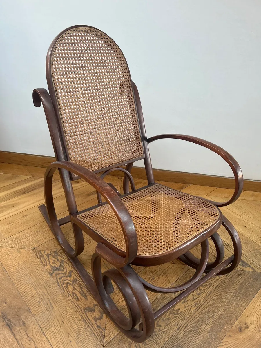 Rocking Chair - Antique rattan - Image 1