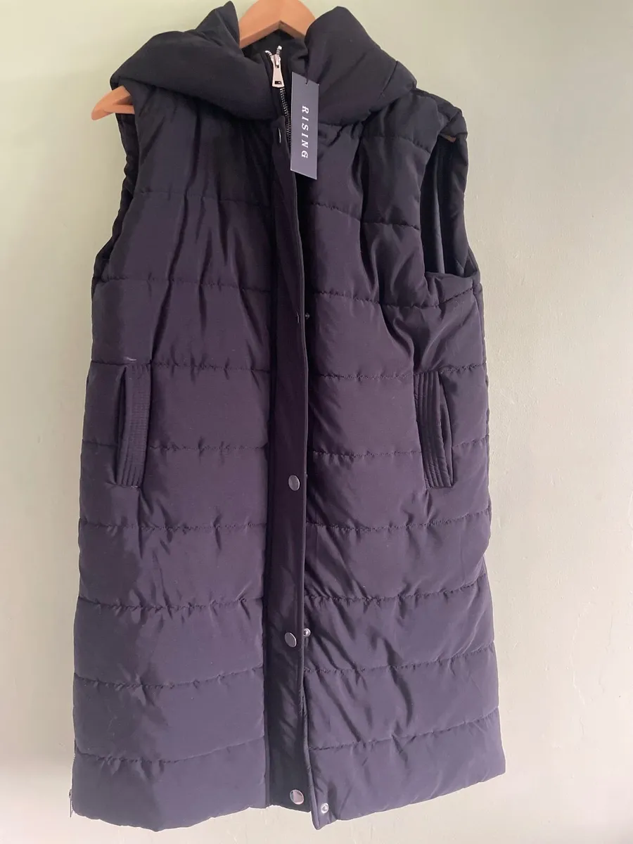 Women s new black gilet - Image 1