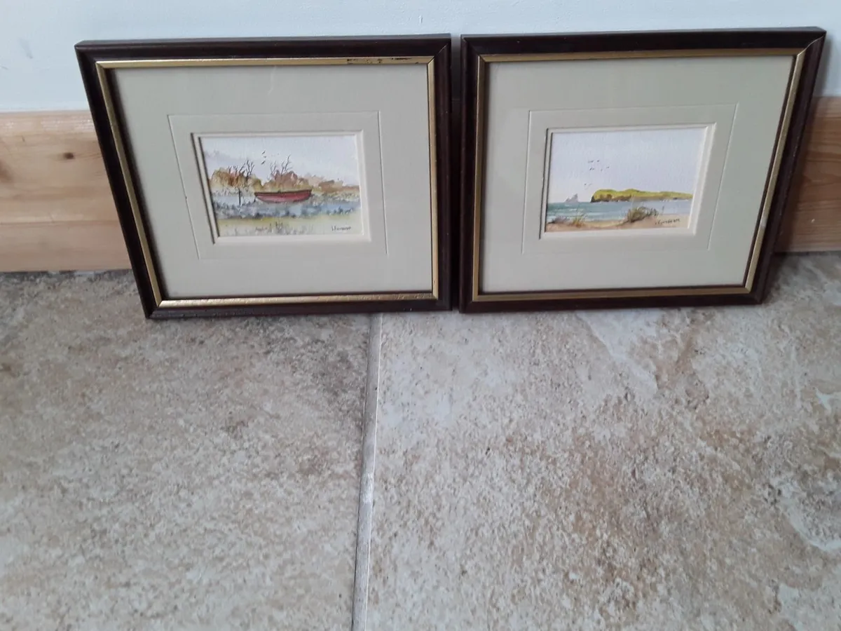 2  lovely watercolors by Elizabeth Finnegan - Image 2