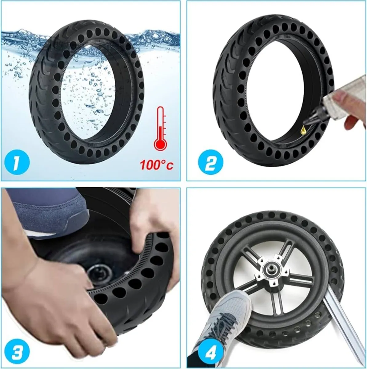 8.5" Solid Tire for Xiaomi M365/M365 - FREE! - Image 3