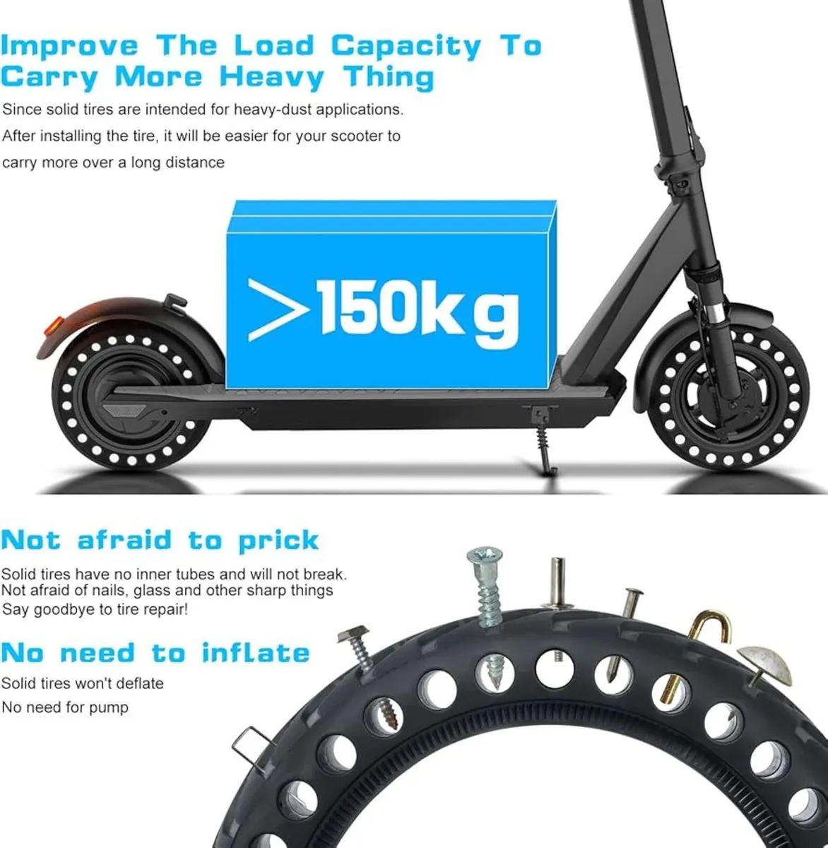 8.5" Solid Tire for Xiaomi M365/M365 - FREE! - Image 2