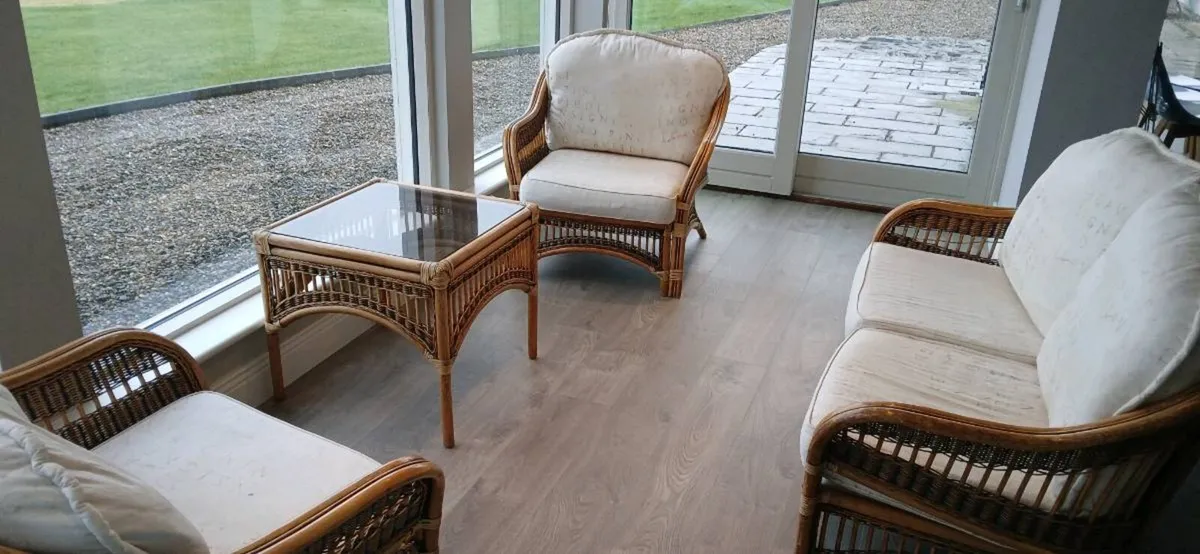 Cane wicker Furniture - Image 3