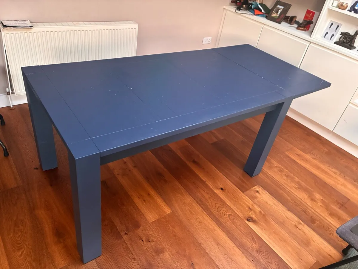 Kitchen Table (painted Oak) - Image 2