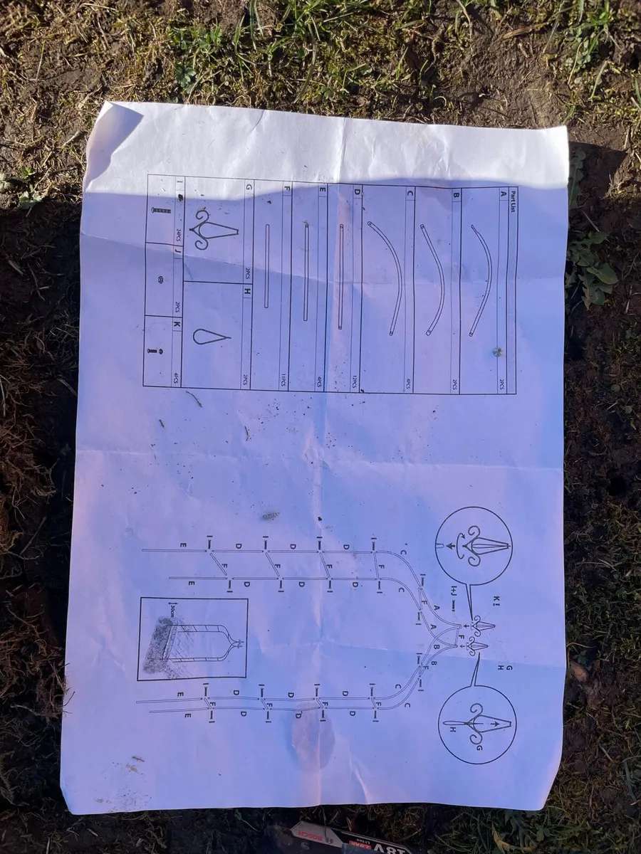 Garden flower arch Victorian ideal garden or parti - Image 4