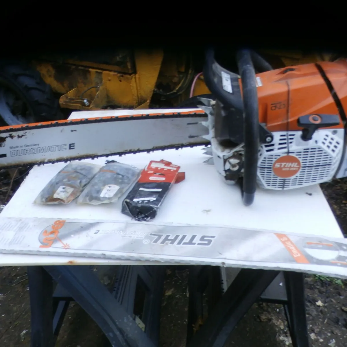 Stihl 881 with 48 and 30 inch bars - Image 1