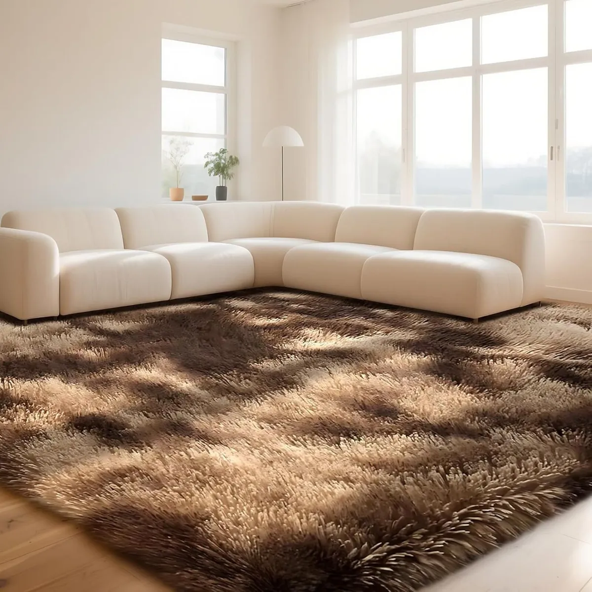Rugs Living Room - Soft Fluffy Area for Bedroom - Image 1