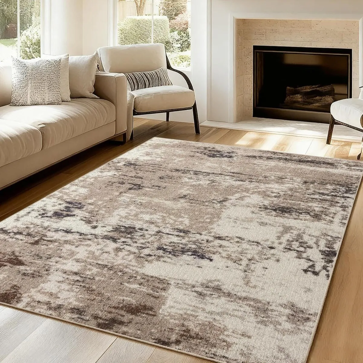 Upgraded 14.5mm Thick Sponge Large Rug Modern - Image 1