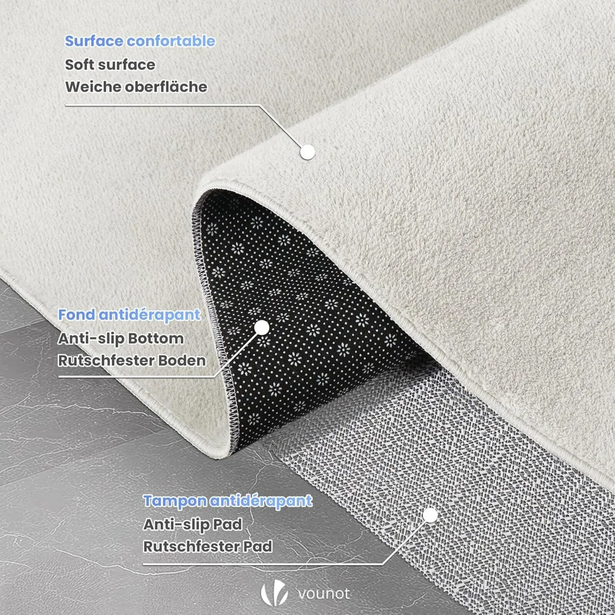 ® Fluffy Rugs for Living Room and Bedroom Soft - Image 3