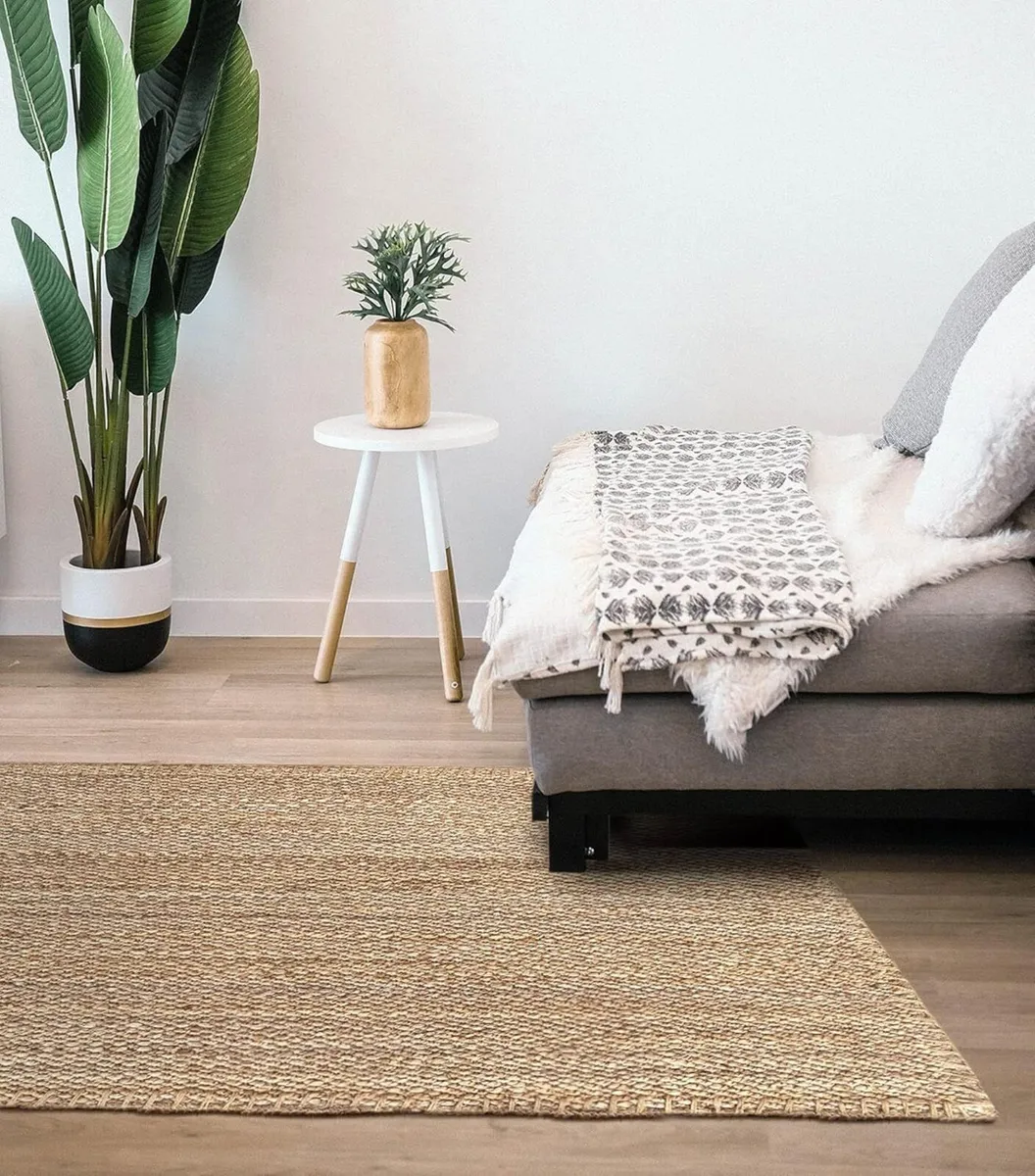 - Rug Jute Granada Natural Colour Area 100% Fibre - Image 2