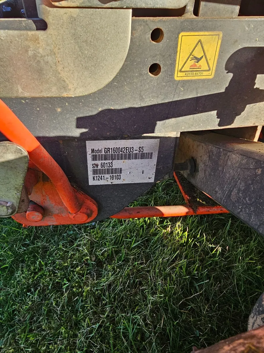 Kubota Ride-on Mower - Image 1