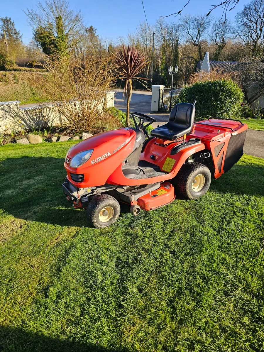Kubota Ride-on Mower - Image 1