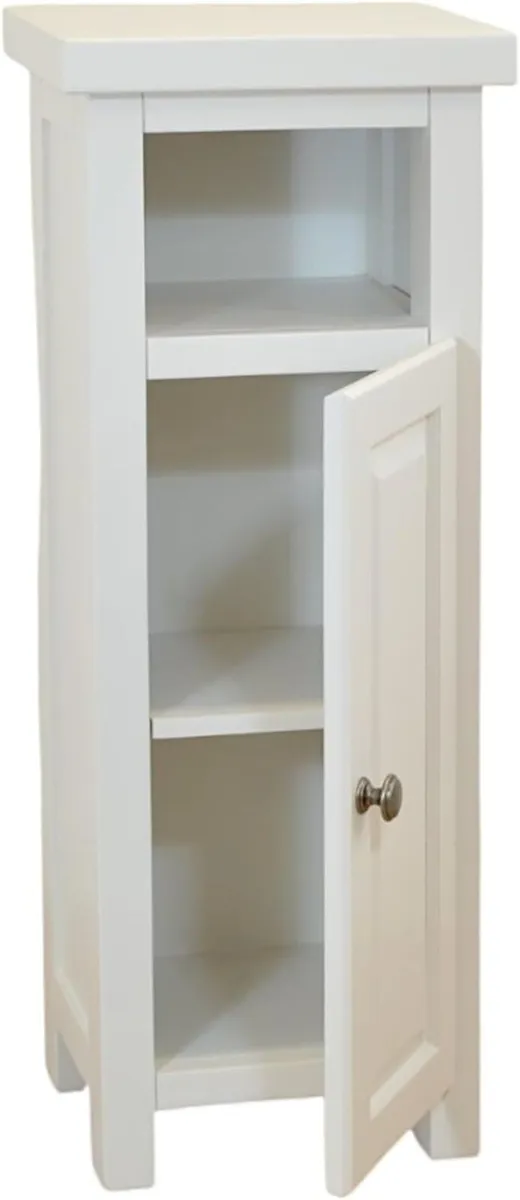 urniture Snow White Cabinet Slim Hallway with - Image 4