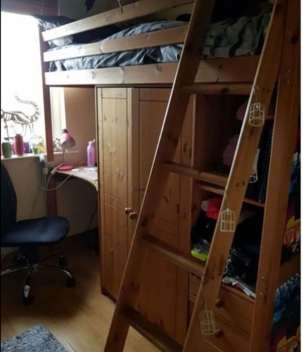 High sleeper bed 3 in 1 - Image 1