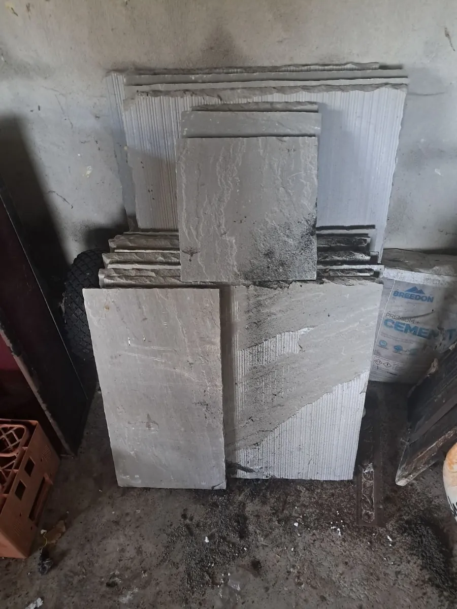 Description: Beautiful natural grey sandstone pavi