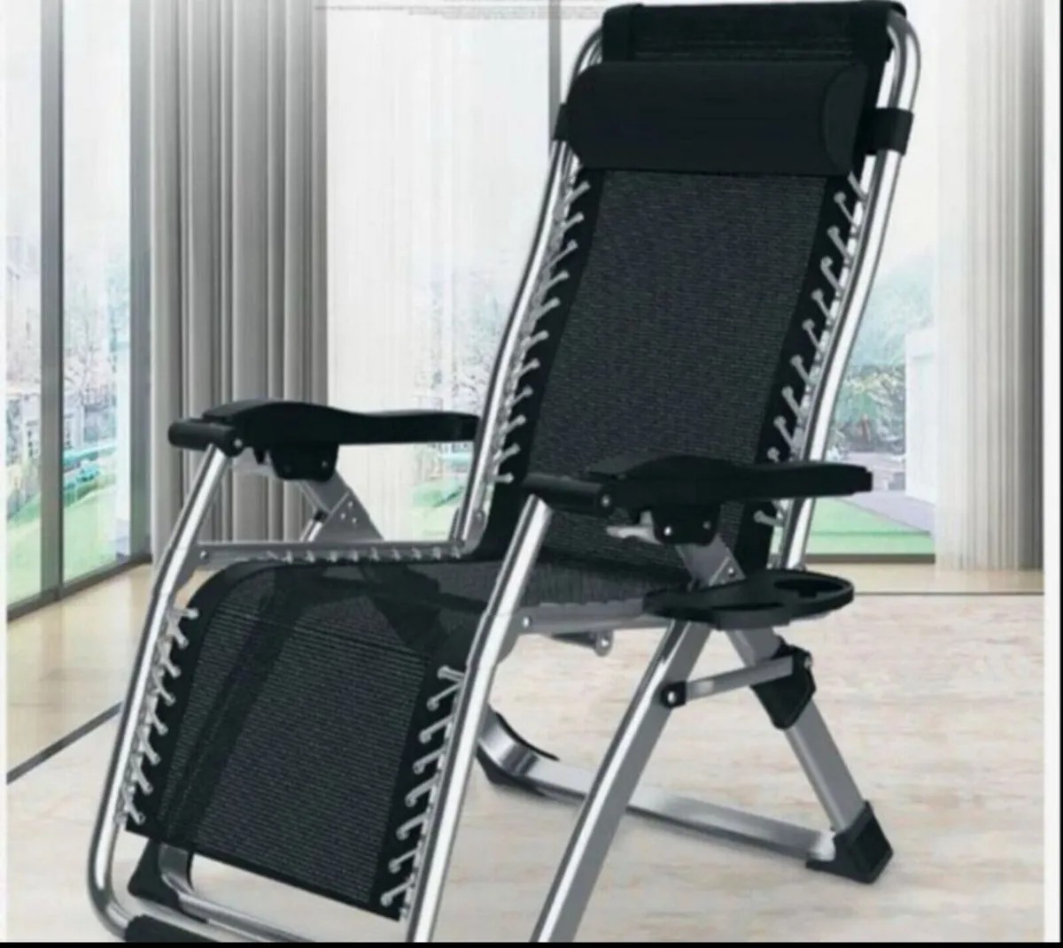 2 Garden beach camping terrace chairs - Image 3