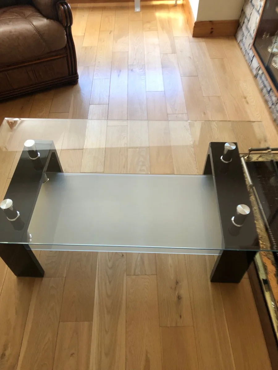 Glass coffee table new