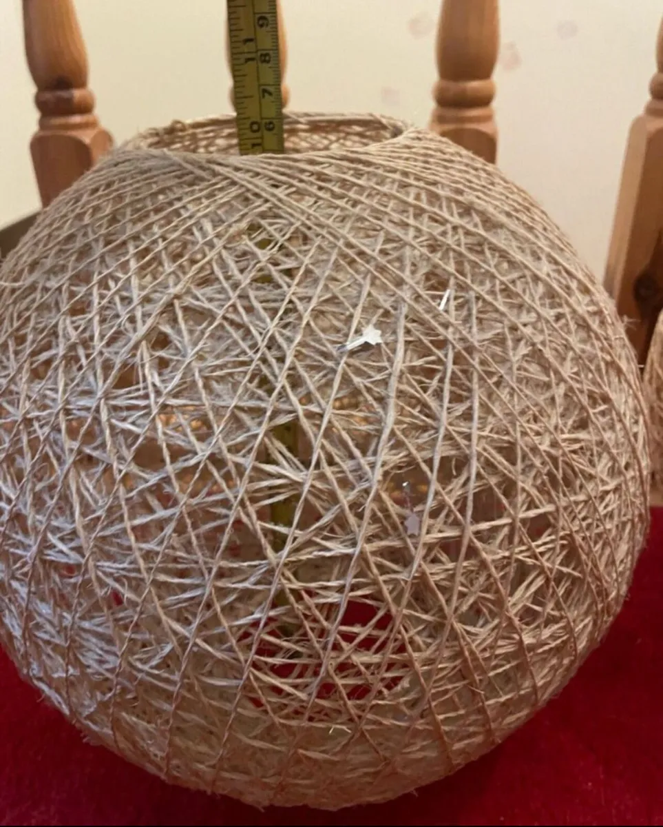 2 Ceiling table lamp shades - Image 3