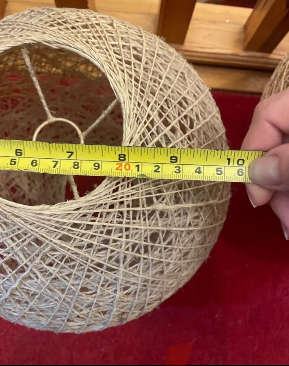 2 Ceiling table lamp shades - Image 4