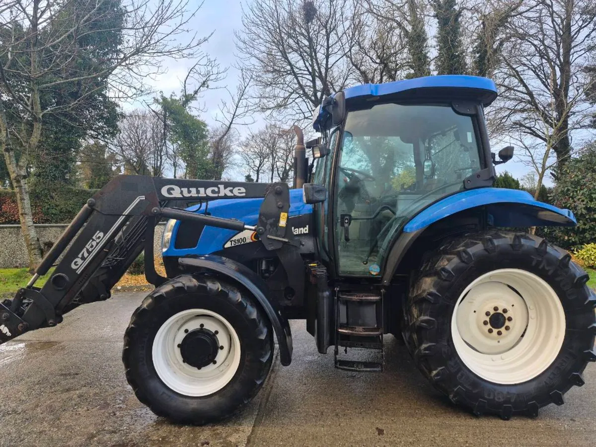 New Holland ts100a quicke loader NoVat - Image 4