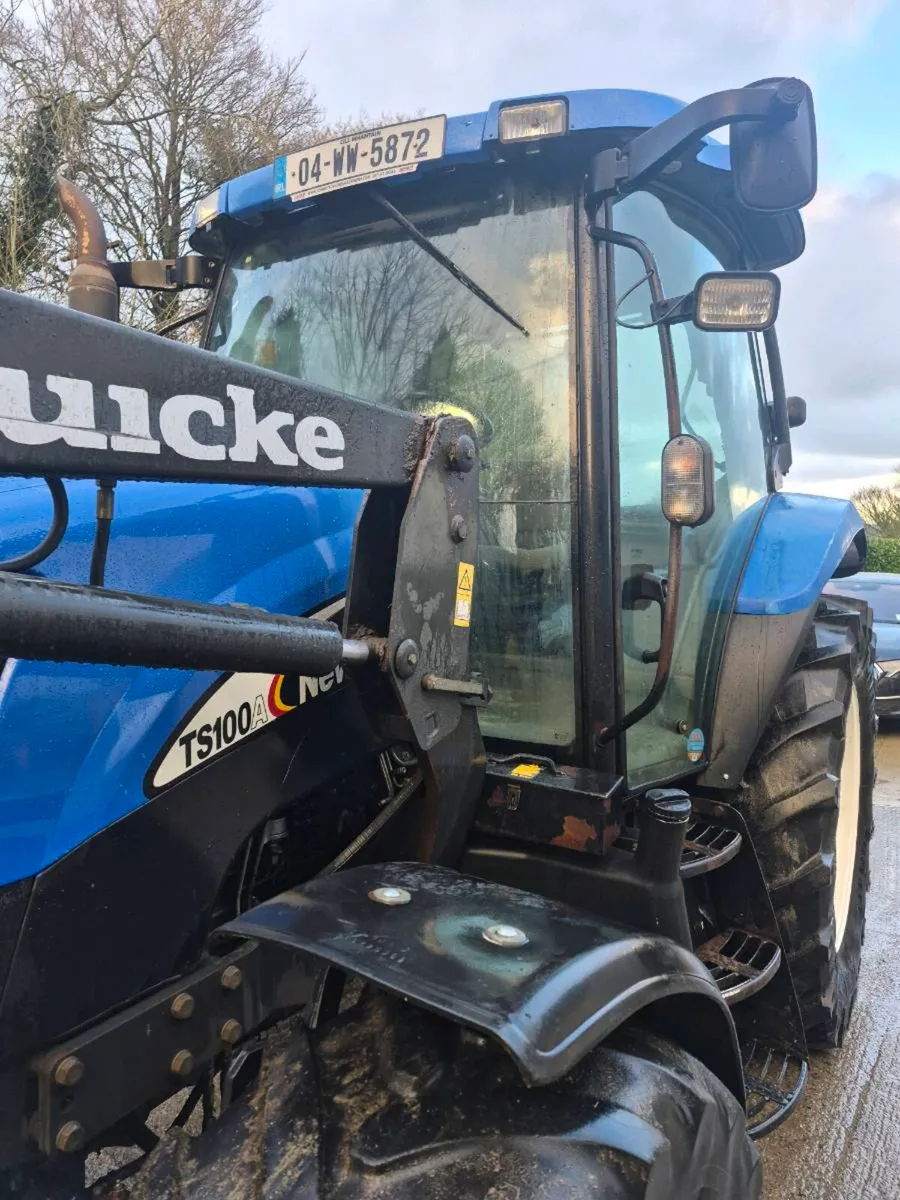 New Holland ts100a quicke loader NoVat - Image 3