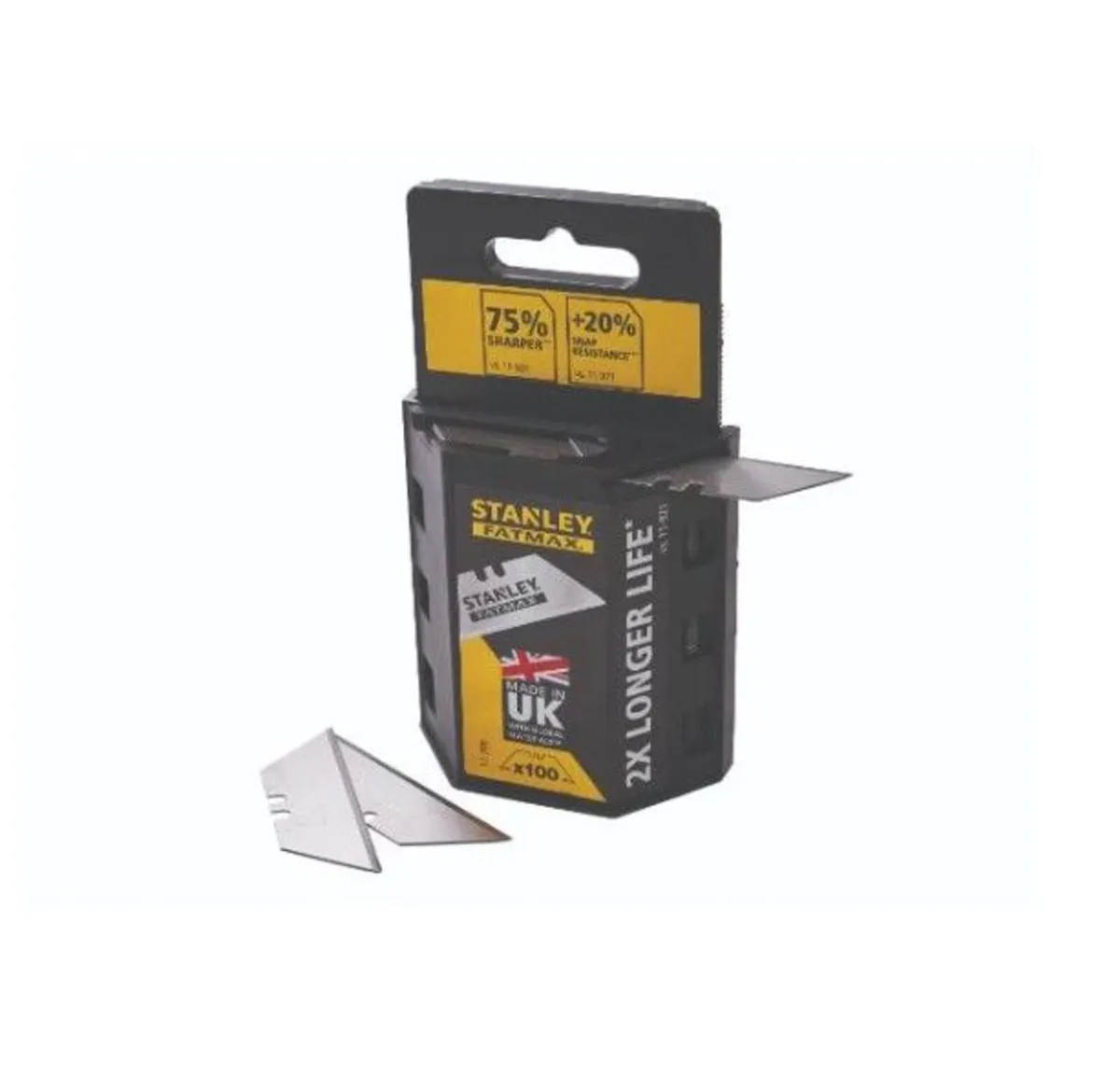 STA811921 1992B Knife Blades Heavy-Duty (Pack 100) - Image 1
