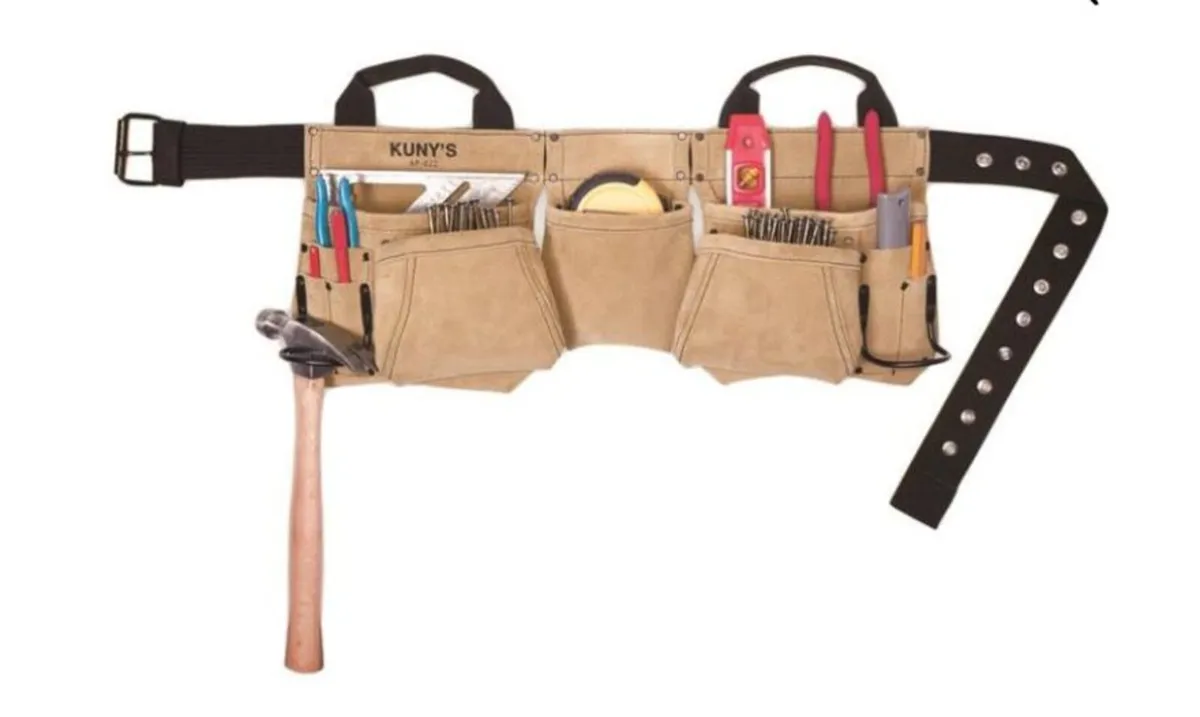 Kunys AP622 Carpenters Apron / Toolbelt - Image 3