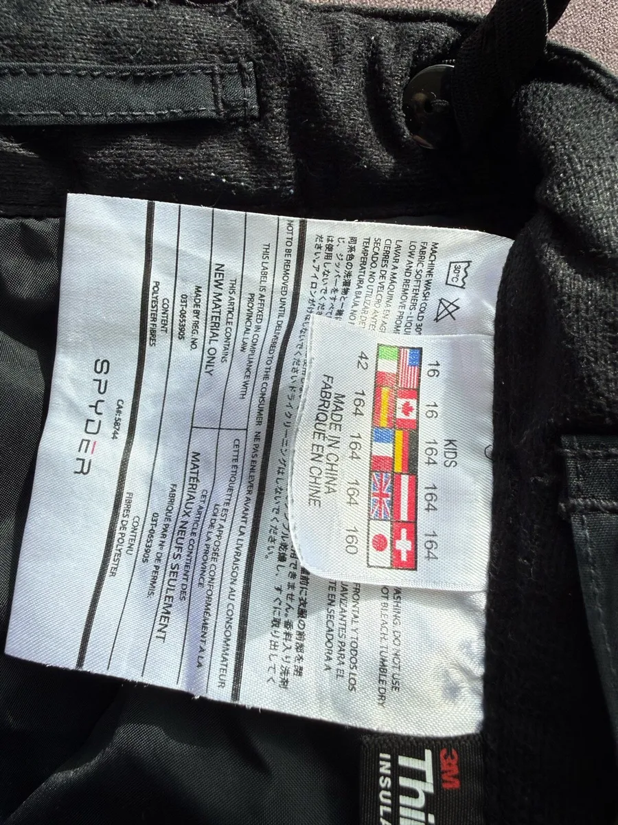 Spyder Boys Ski Suit - Image 3