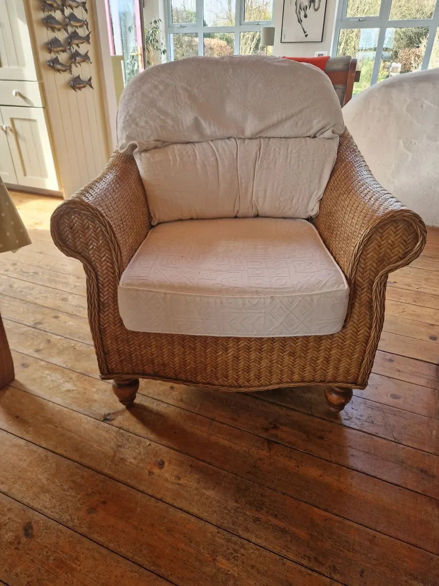 Wicker Armchair - Image 1