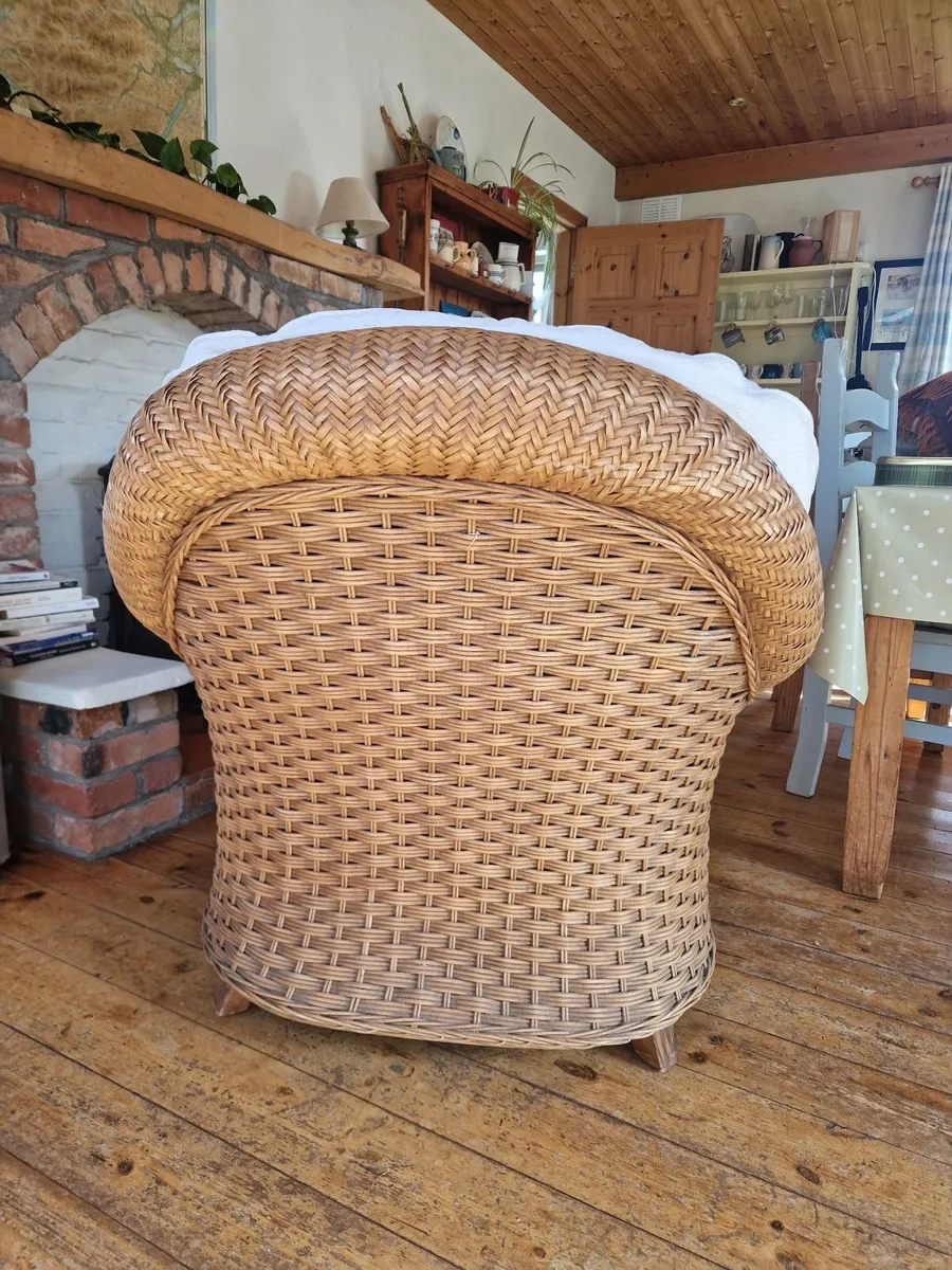Wicker Armchair - Image 2