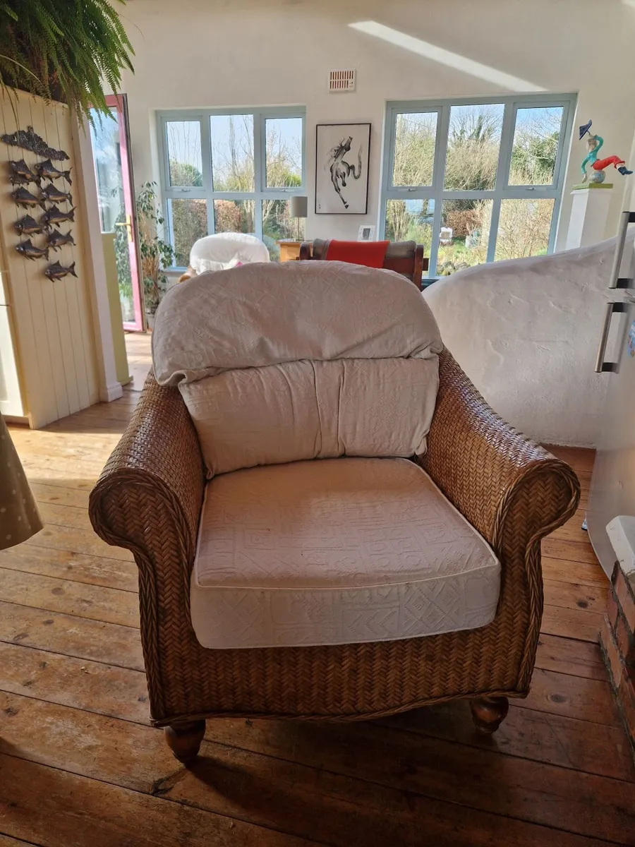Wicker Armchair - Image 3