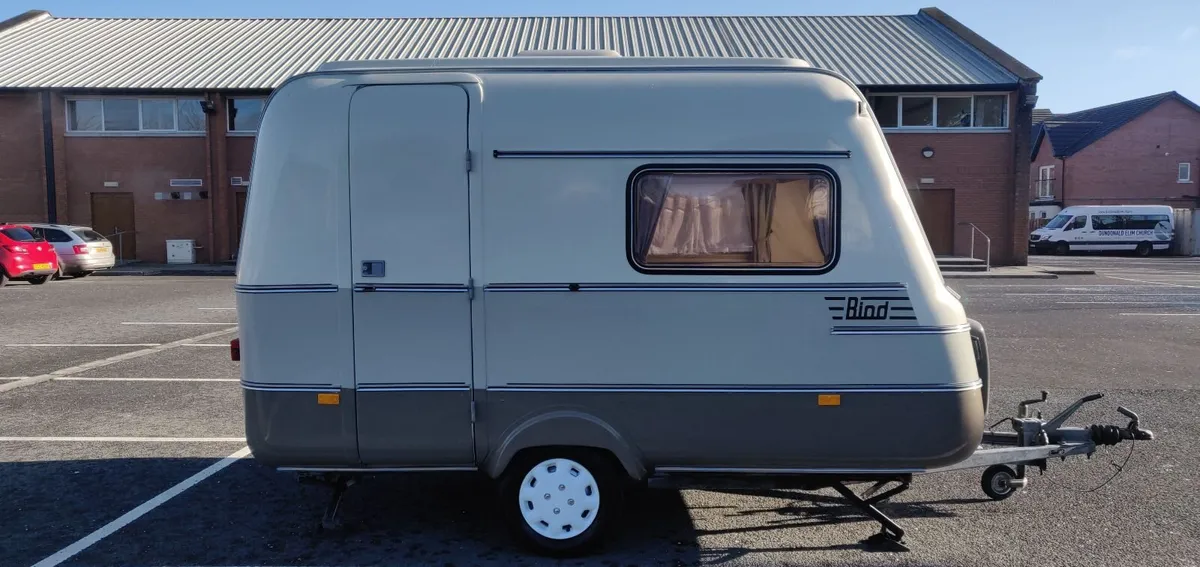 1989 BIOD 350TL ultra-lightweight touring caravan - Image 4
