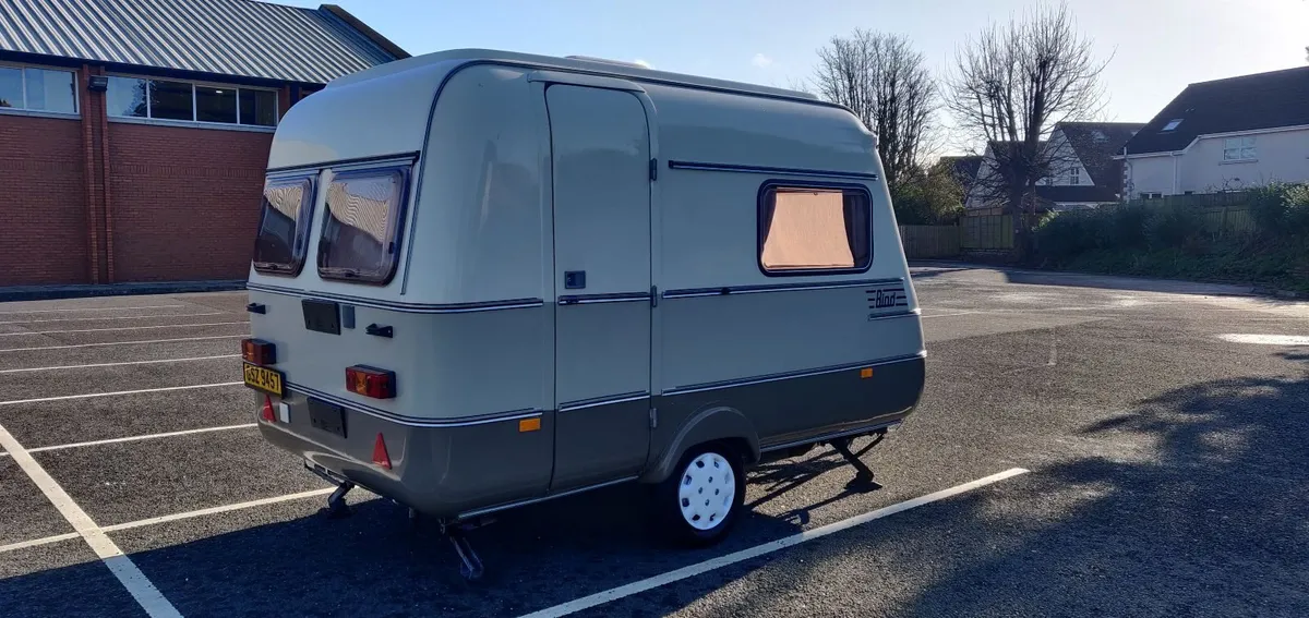 1989 BIOD 350TL ultra-lightweight touring caravan - Image 1