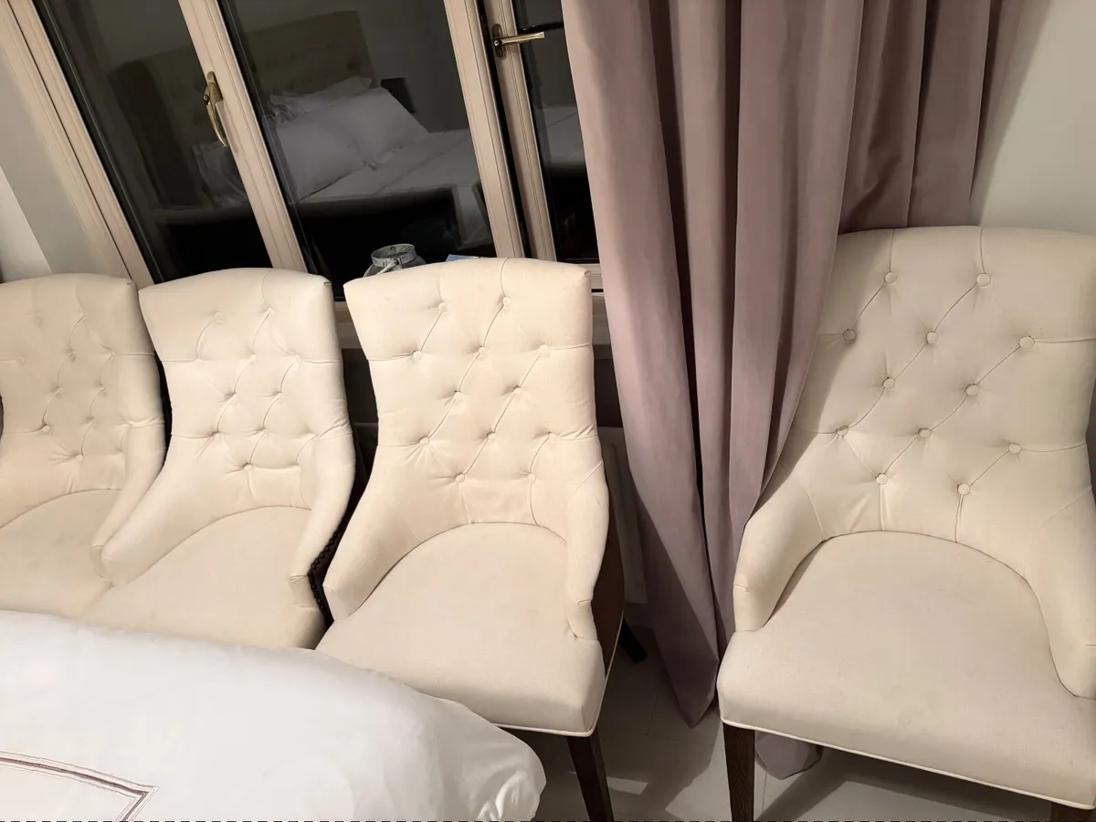 Chairs x 4 and table - Image 2