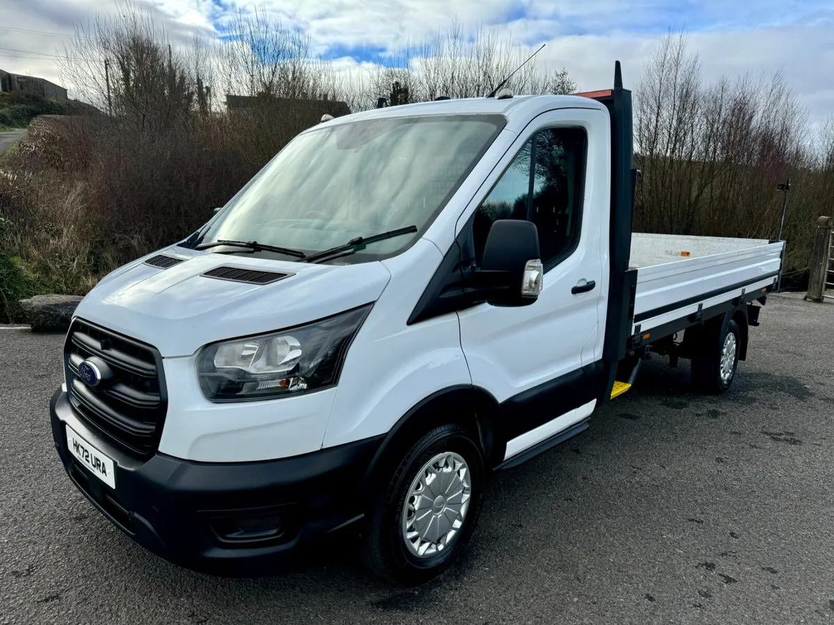 Late 2022 Ford Transit T350 Dropside (VRT €250) - Image 2