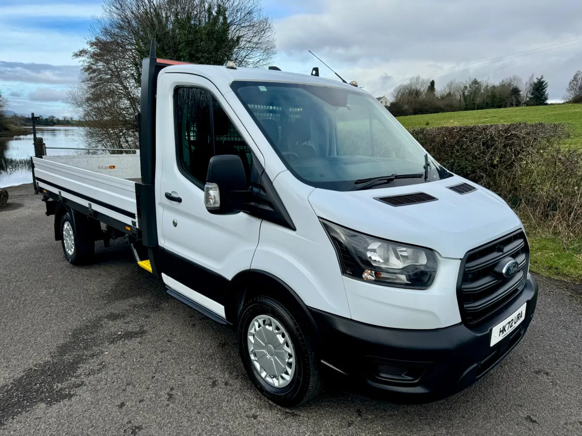 Late 2022 Ford Transit T350 Dropside (VRT €250) - Image 1