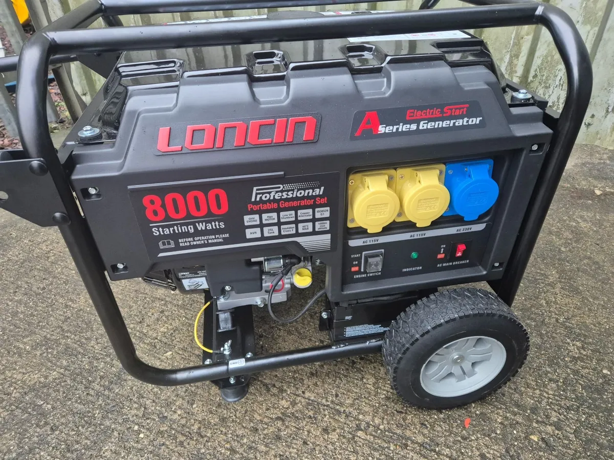 New Loncin 8Kva Generators - Image 3