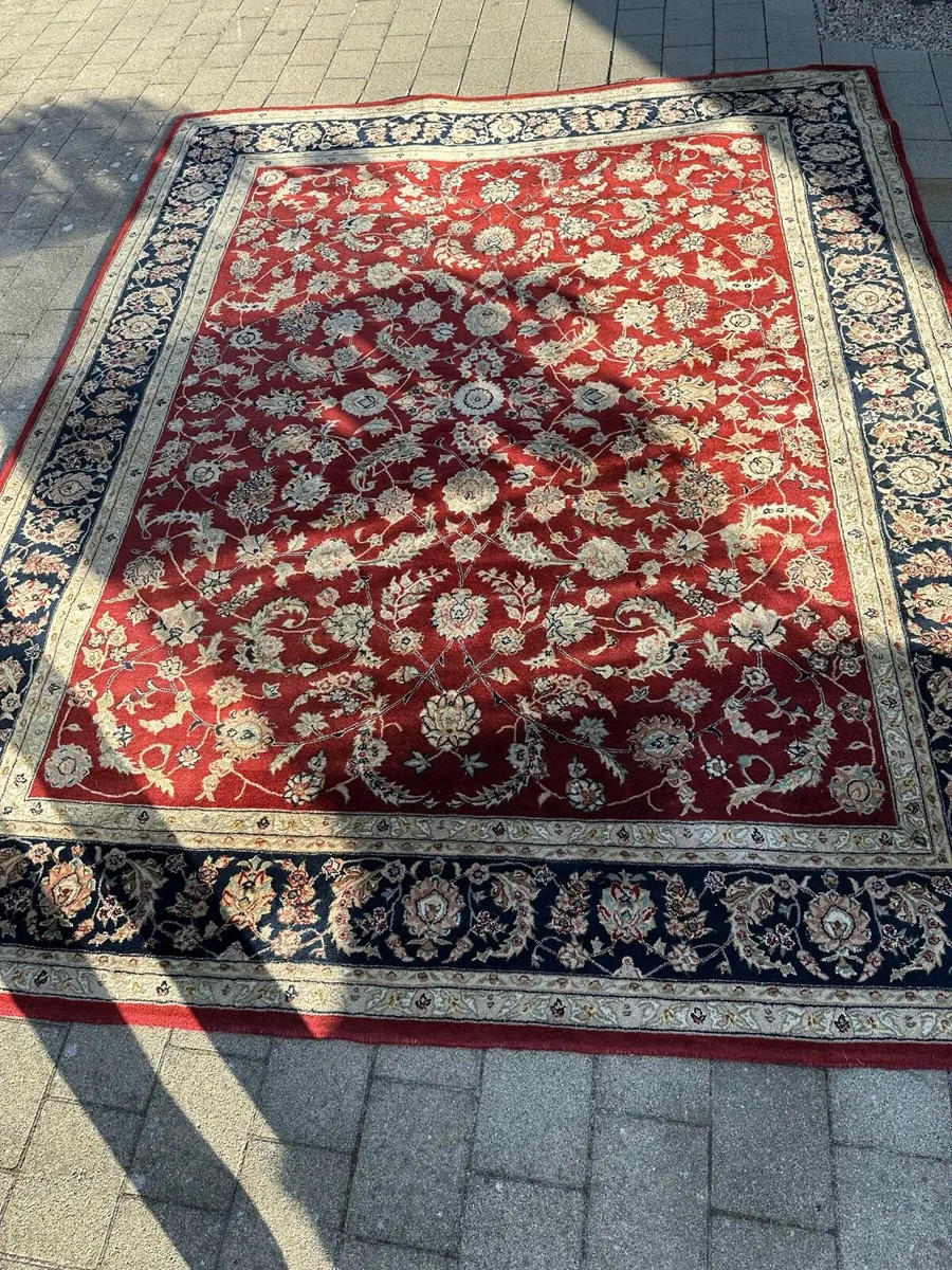 Beautiful handmade rug for sale - Image 1