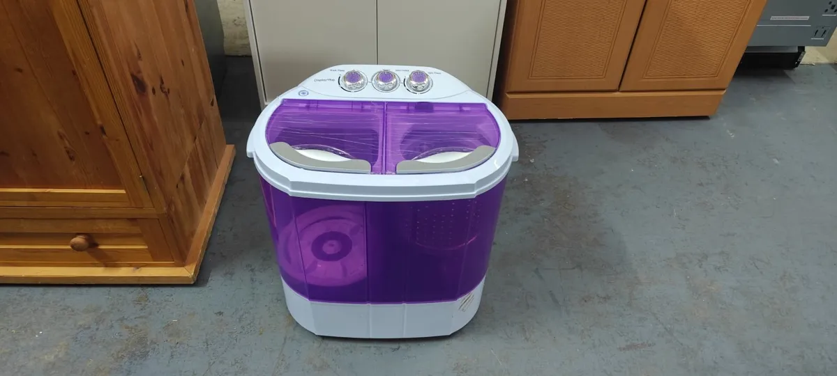 Camper Caravan Portable Washing Machine + Dryer - Image 1