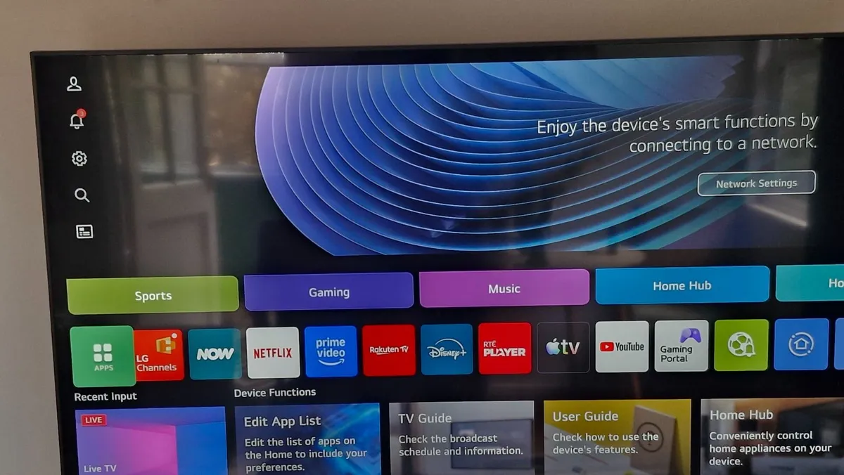 55inch  LG TV excellent condition - Image 1